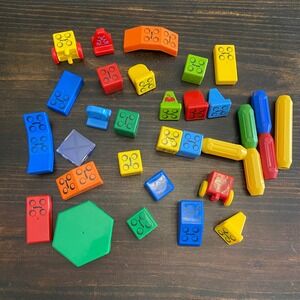 SmartMax & People Magnetic Building Blocks Toy Lot 25+ Pieces STEM‎ Kids Toy